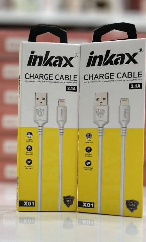 کابل شارژ لایتنینگ Inkax