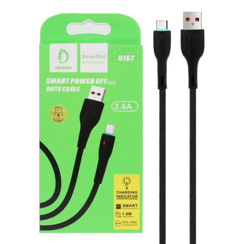 کابل شارژ کنفی تایپ C دنمن D16T